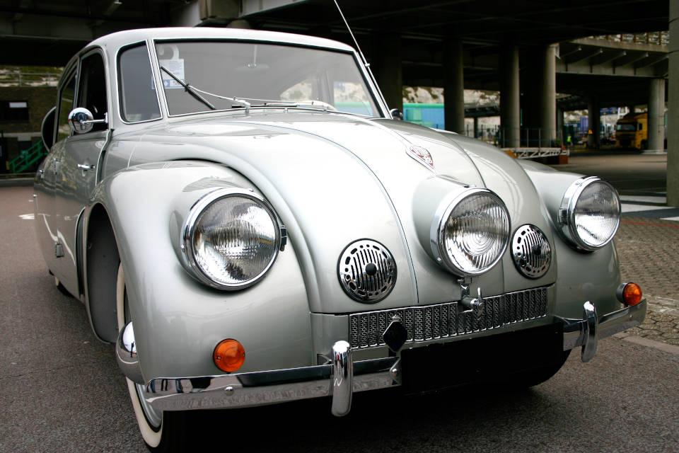 Click here to view this image of Classic Car Valeting in full screen with accompanying information. Short version: <ul><li>Long experience with classic finishes</li><li>Specialist care for interiors with leather and wood</li><li>Hand applied real wax finish available</li><li>Steam cleaning of conventional carpets</li><li>Hand finishing of exterior and interior chrome</li></ul> Photograph of Classic Car Valeting